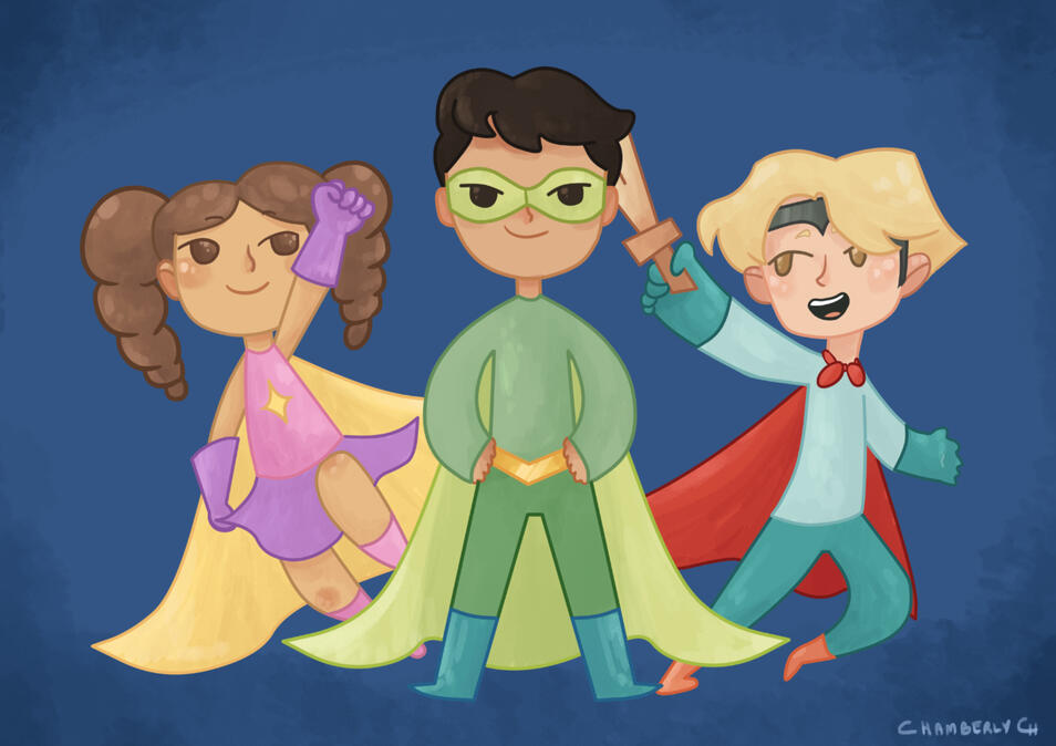 Chamberly_ Little Super Heros Chamberly_ Little Super Heros